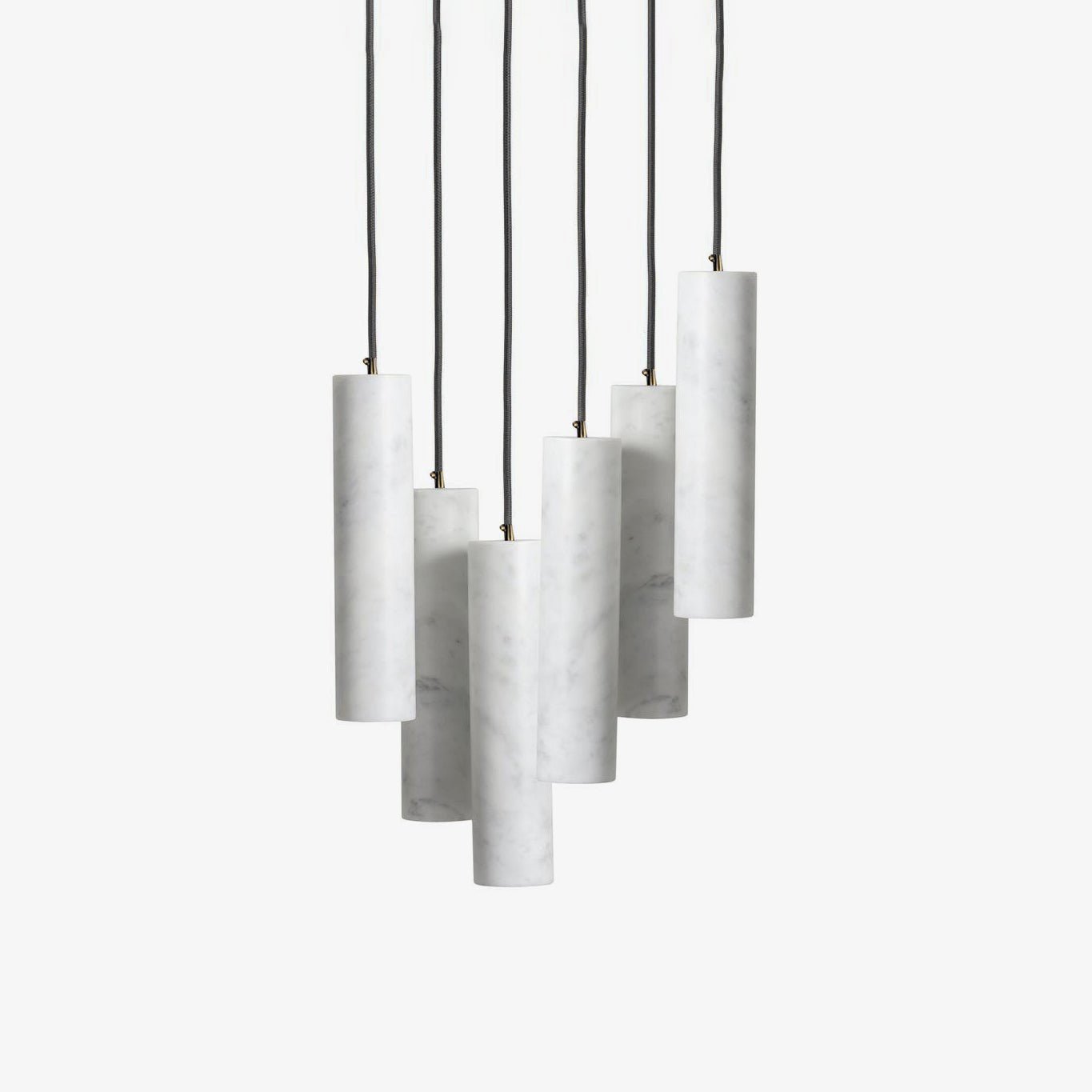 Nyxara Cluster Alabaster Pendant Light - Letslighting