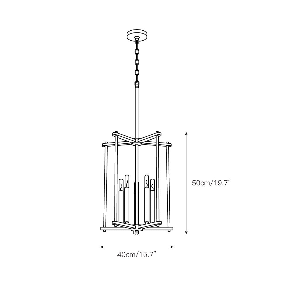 Nynora Vintage Industrial Pendant Lamp - Letslighting