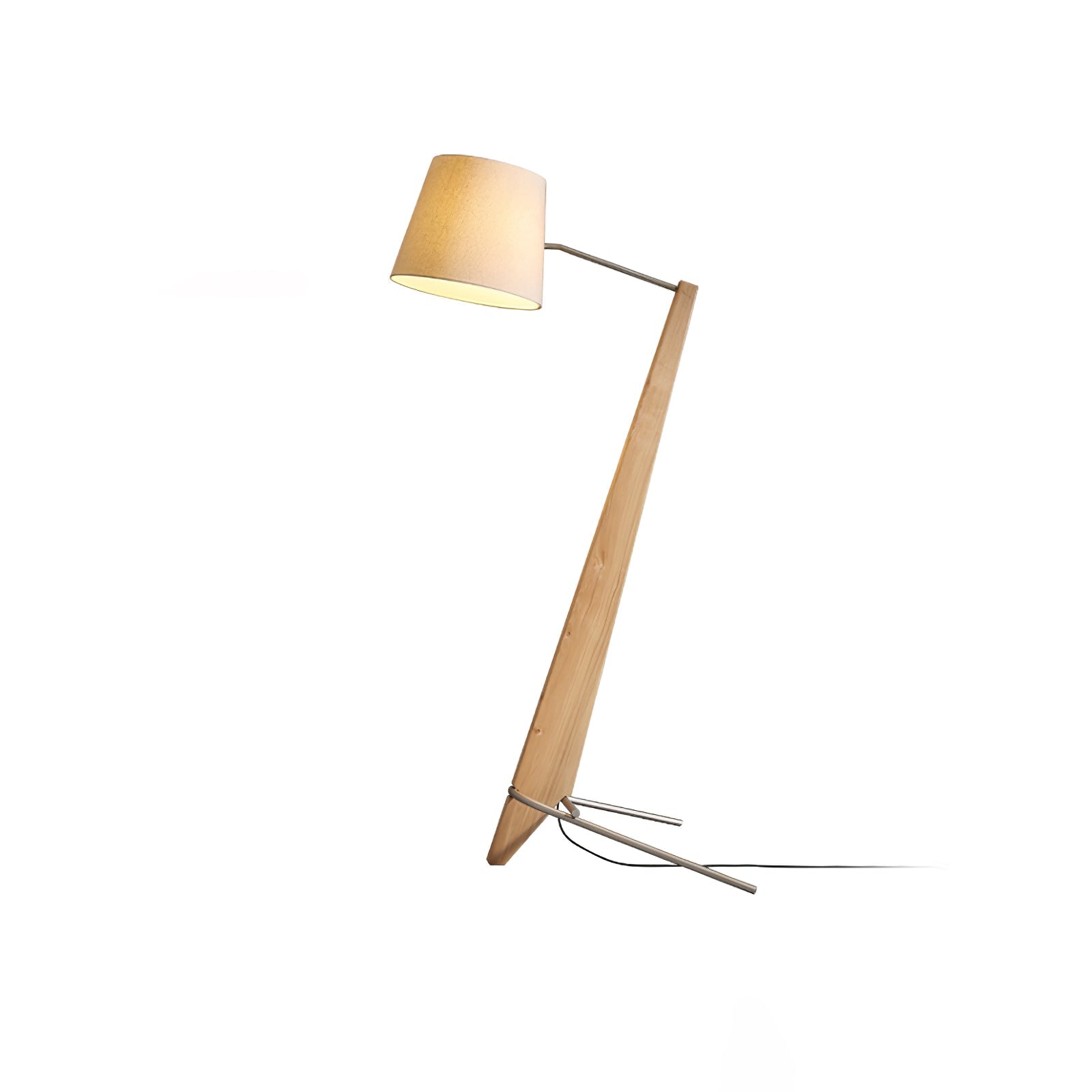 Torix Wood Fabric Floor Lamp - Letslighting