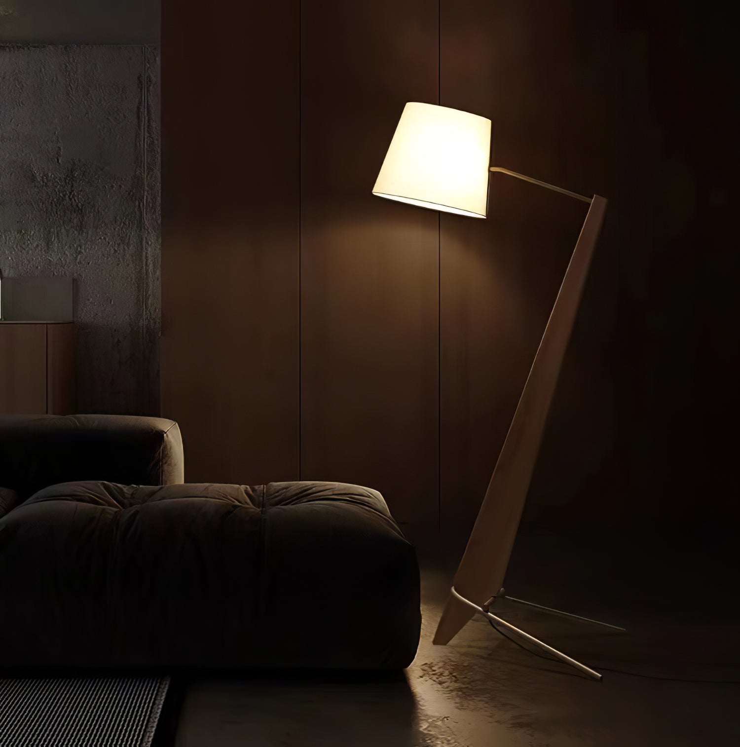 Torix Wood Fabric Floor Lamp - Letslighting