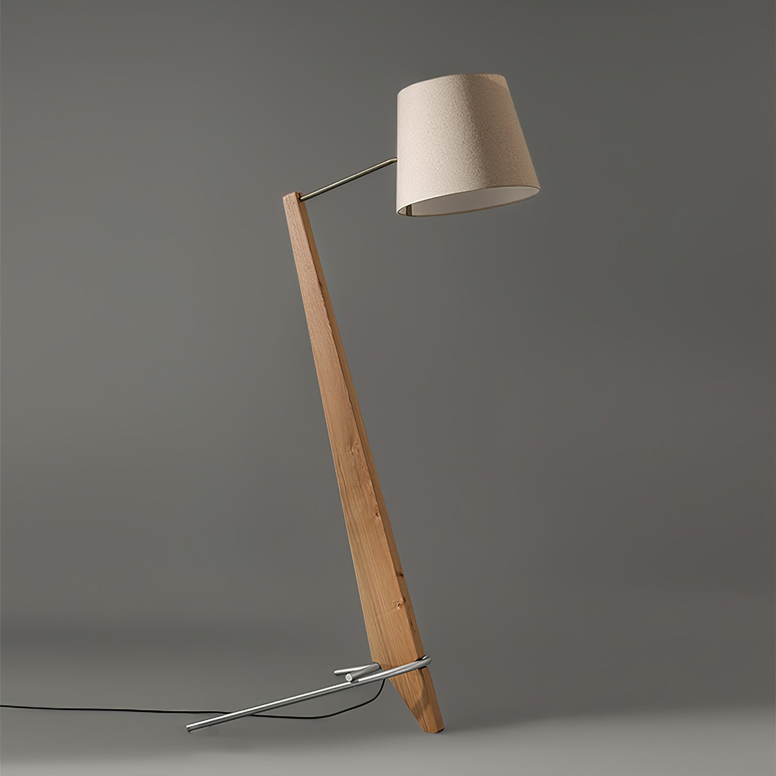 Torix Wood Fabric Floor Lamp - Letslighting