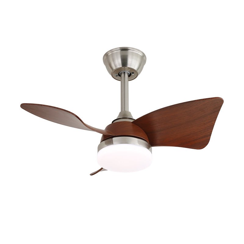 Arden Minimalist Black Wood Ceiling Fan Light - Letslighting