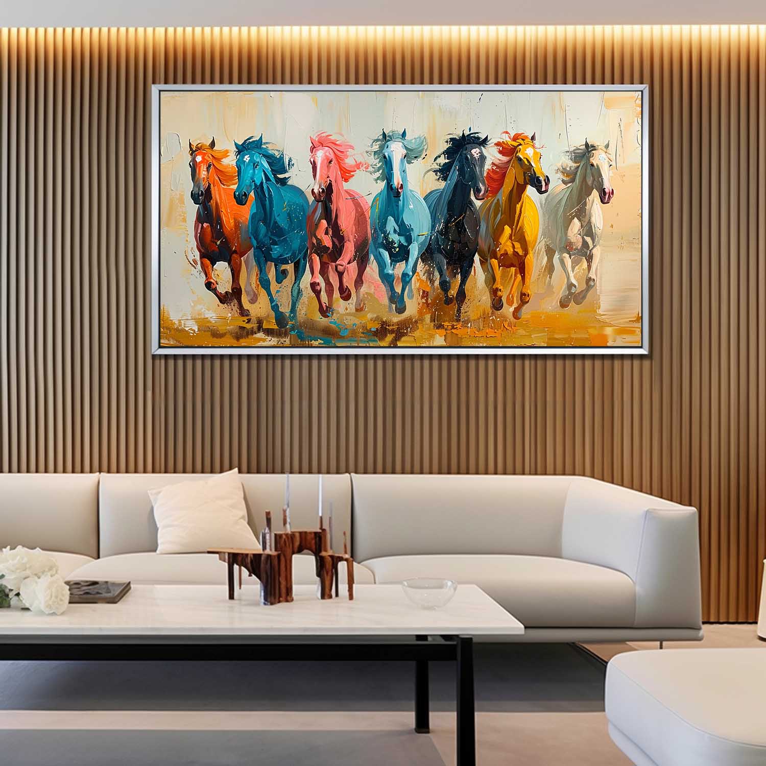 Contemporary Horse Art #HA007 - Letslighting