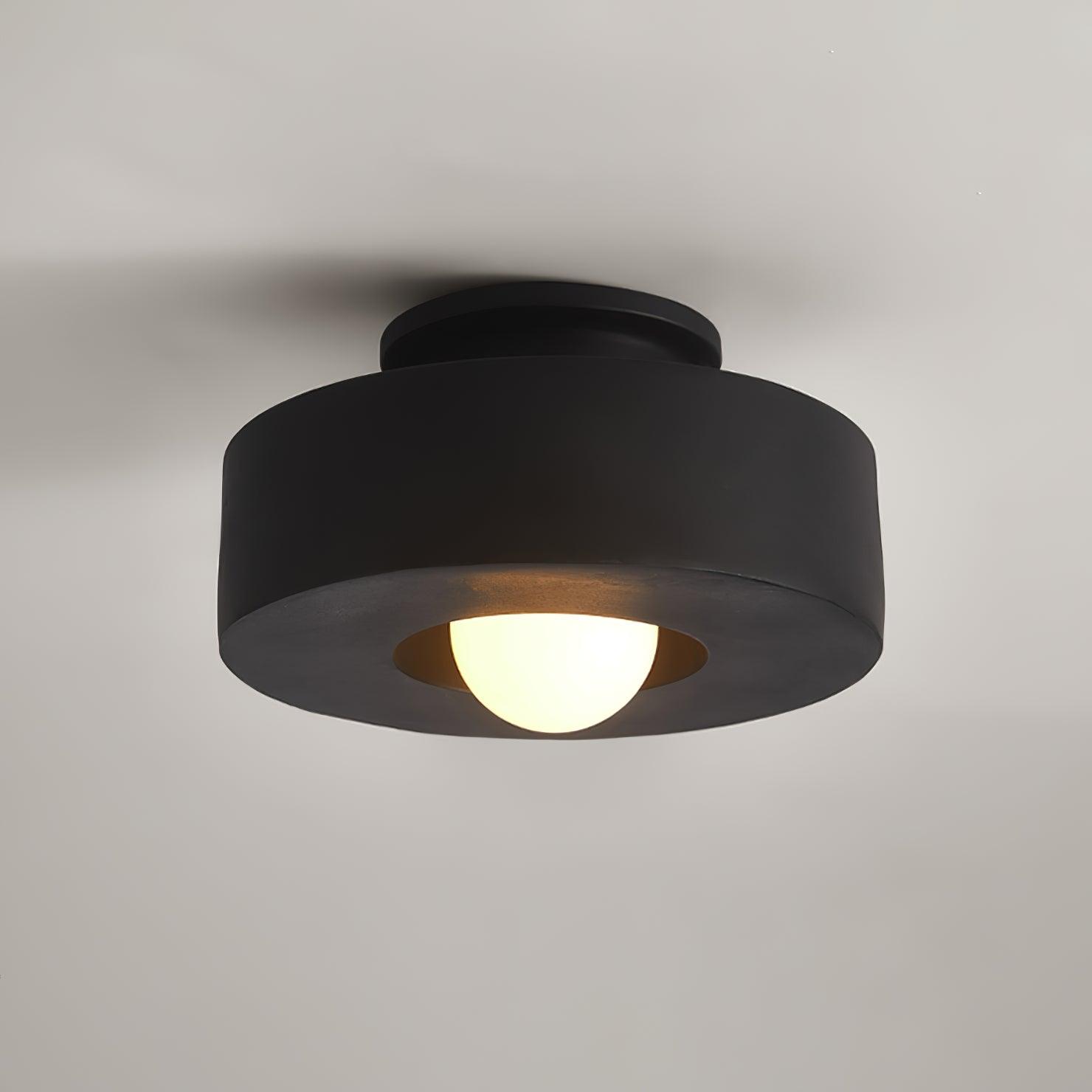 Lustra Ceiling Lamp Simon Resin Cylindrical - Letslighting