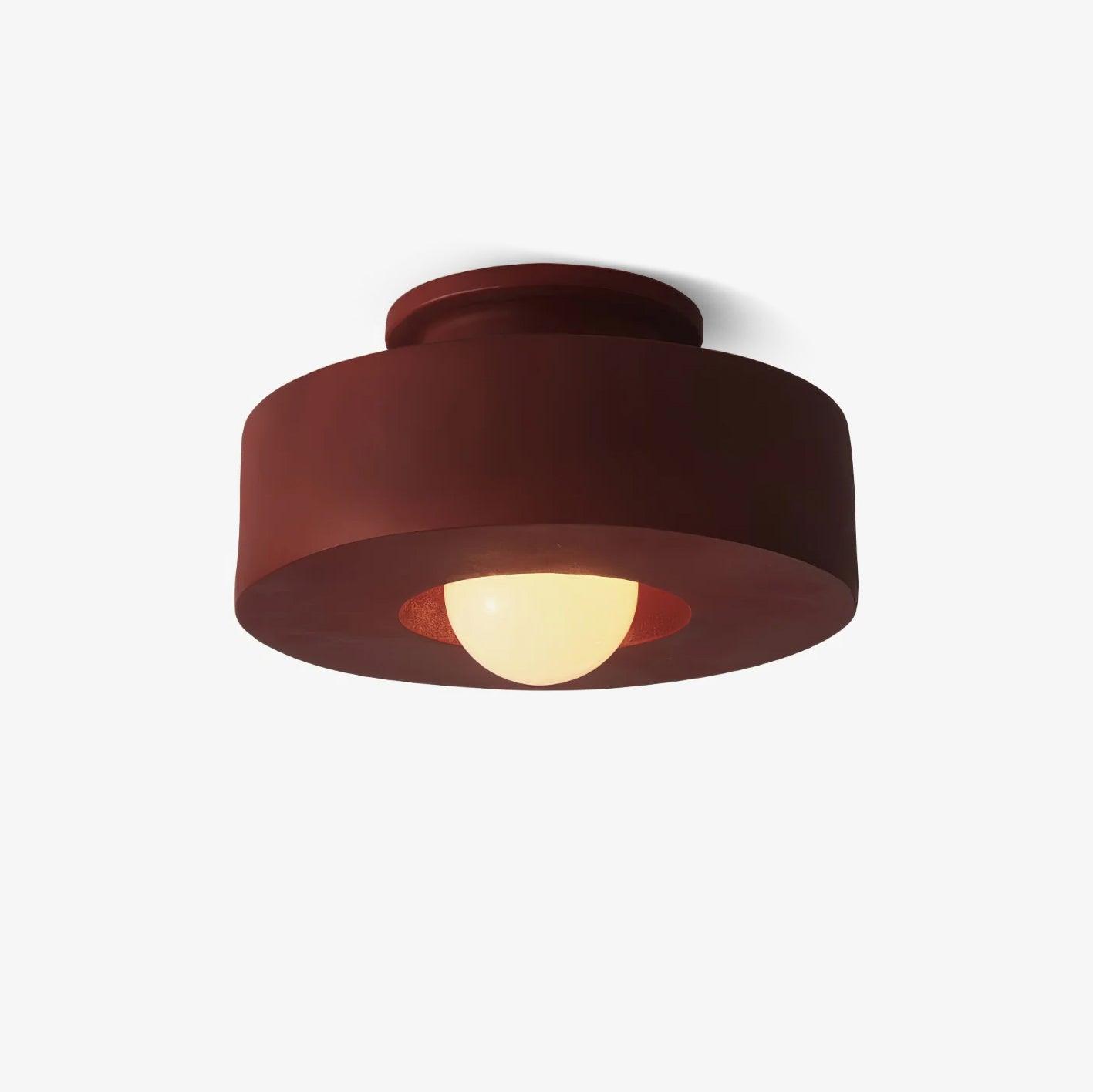 Lustra Ceiling Lamp Simon Resin Cylindrical - Letslighting
