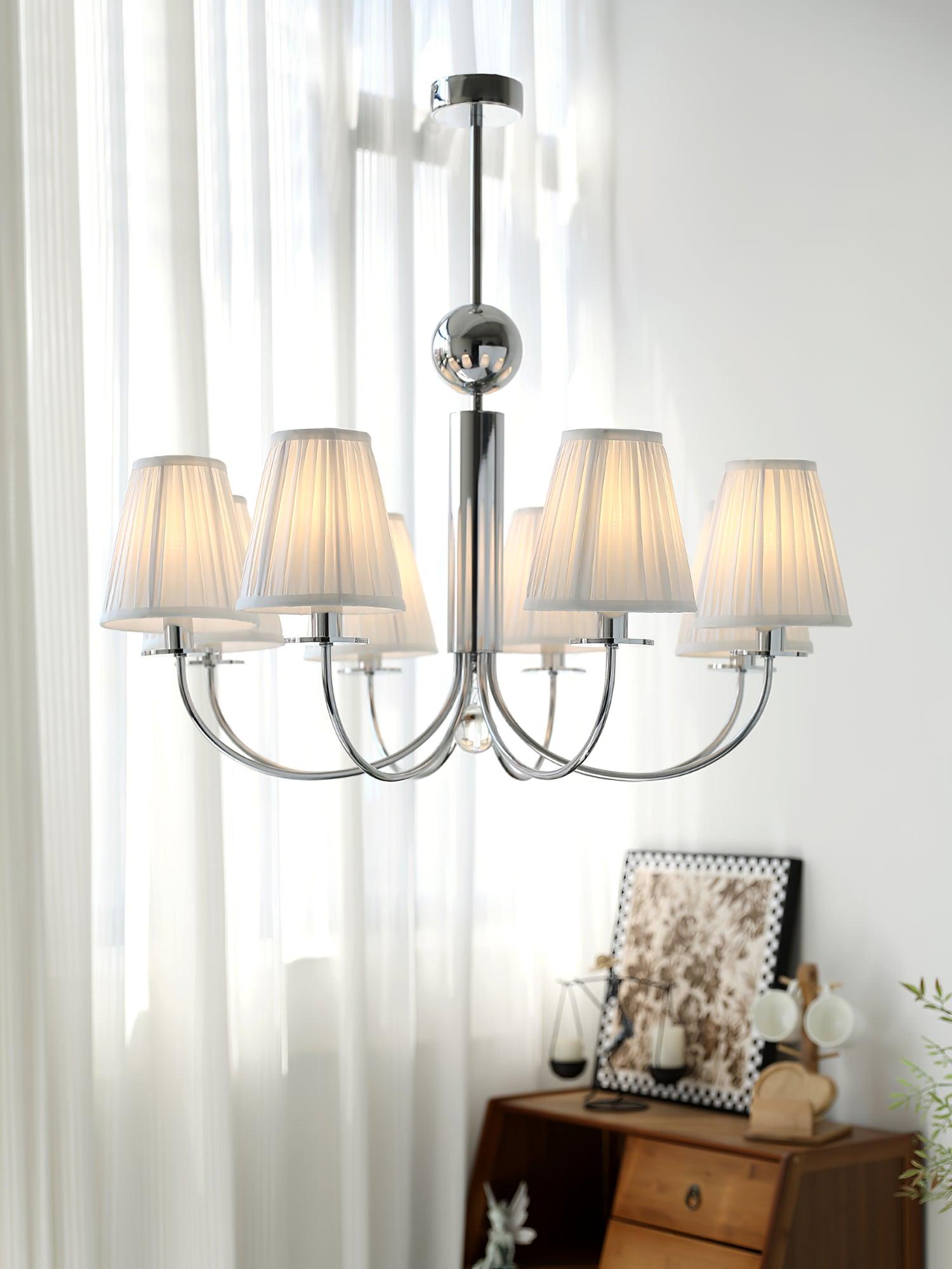 Glimmer Simplicity Chrome Chandelier - Letslighting