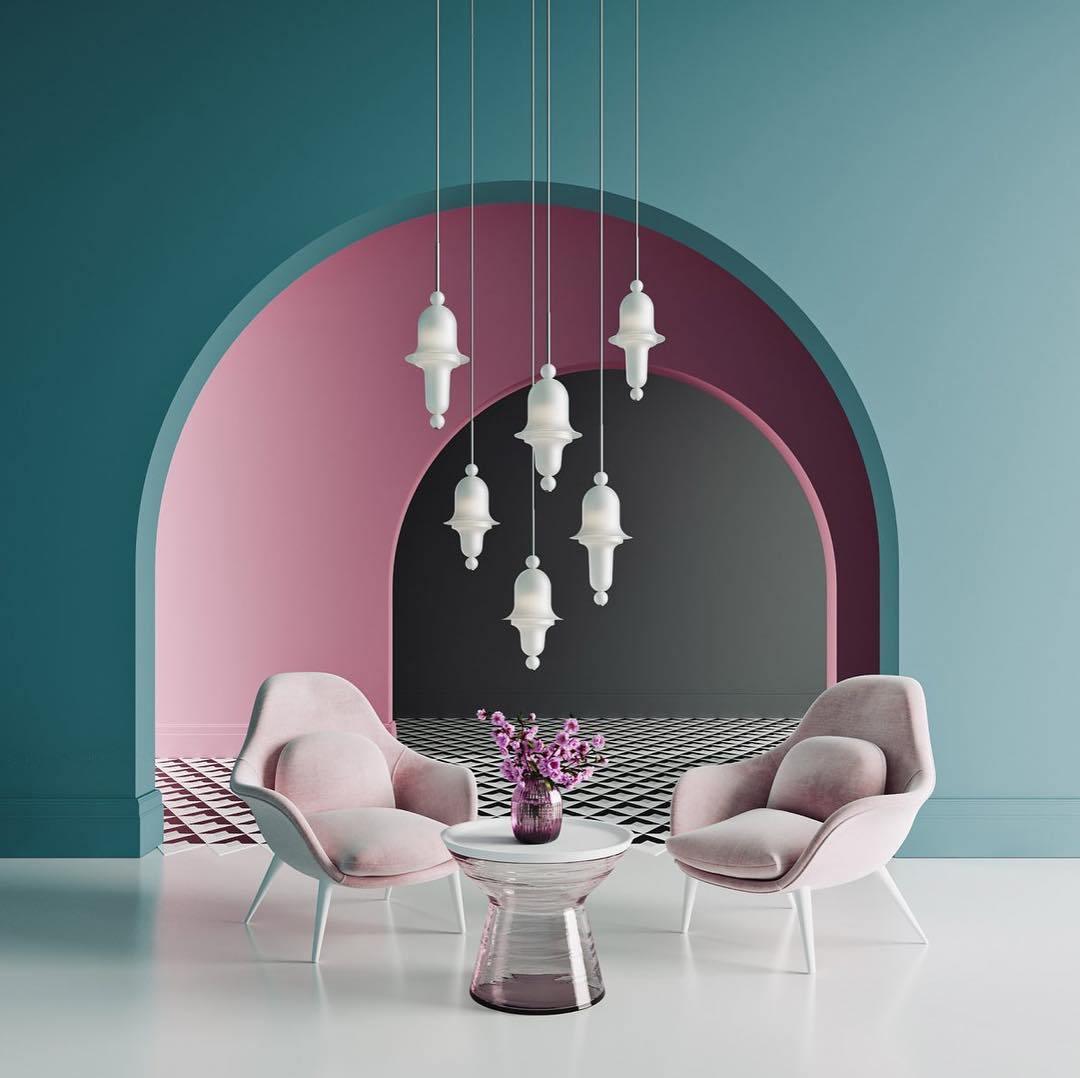 Calaeus Nordic Art Glass Pendant Light - Letslighting