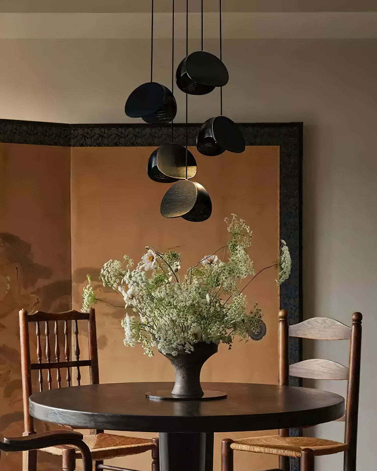 Elmiren Cluster Wood Pendant Light - Letslighting