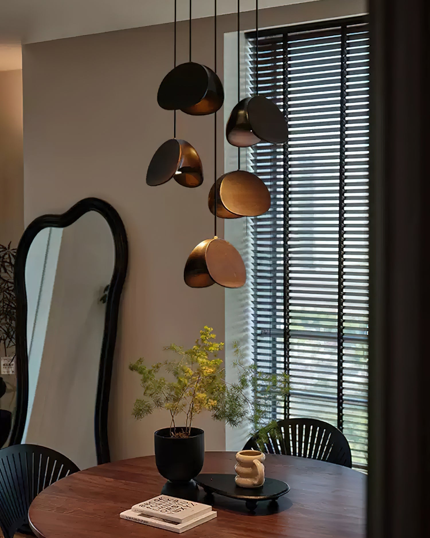 Elmiren Cluster Wood Pendant Light - Letslighting