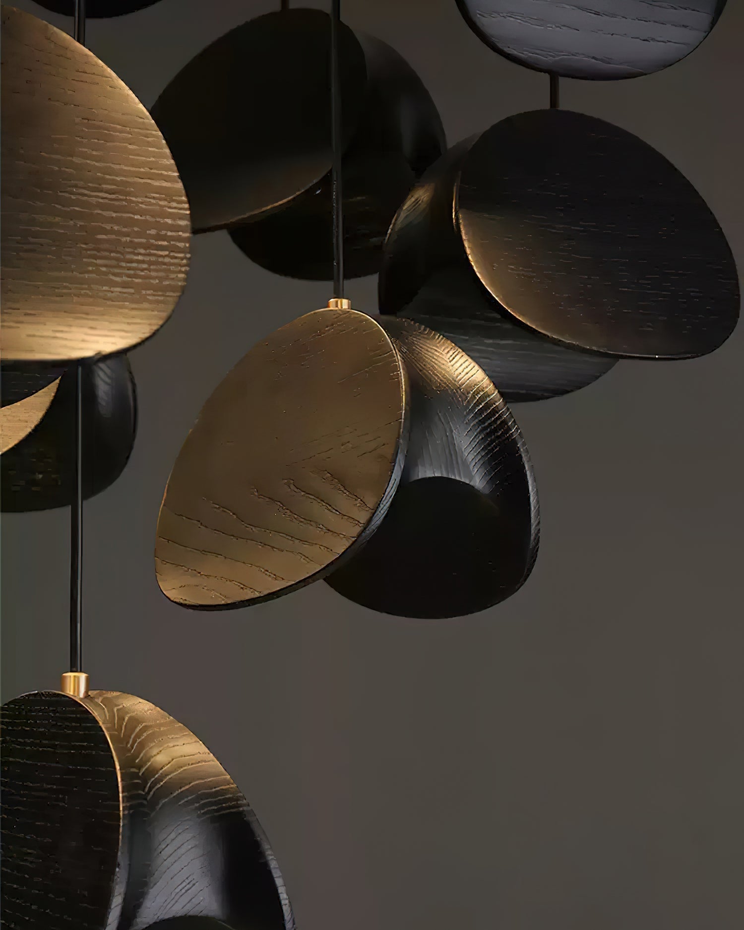 Elmiren Cluster Wood Pendant Light - Letslighting