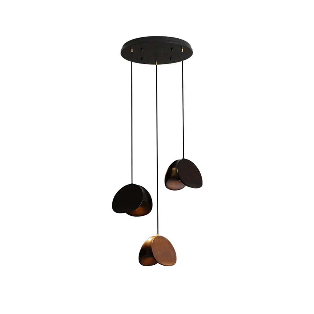 Elmiren Cluster Wood Pendant Light - Letslighting
