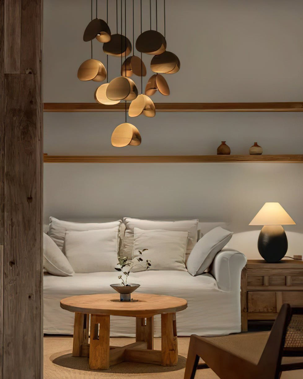 Elmiren Cluster Wood Pendant Light - Letslighting