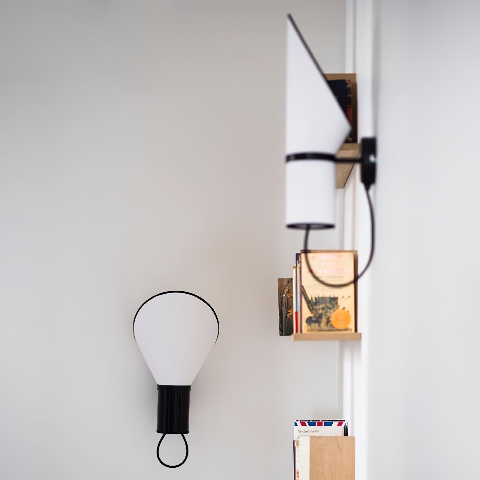 Sketch Modern Metal & Fabric Wall Light