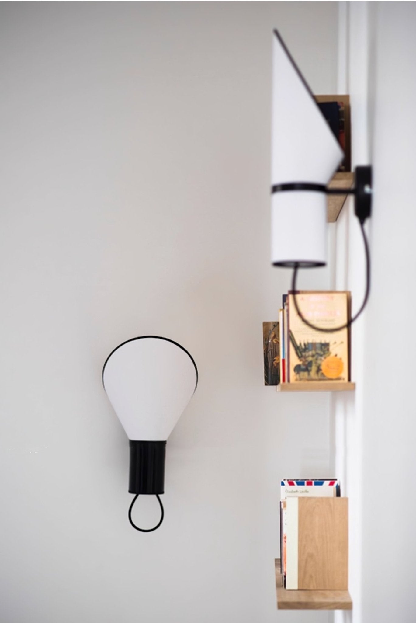 Sketch Modern Metal & Fabric Wall Light