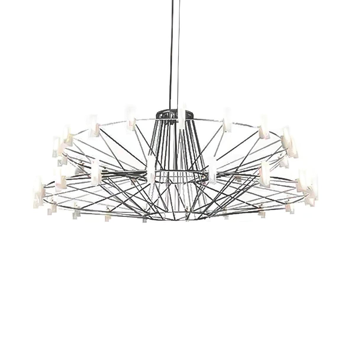 Lustra Chandelier Sky Ballet Stainless Steel Acrylic Modern - Letslighting