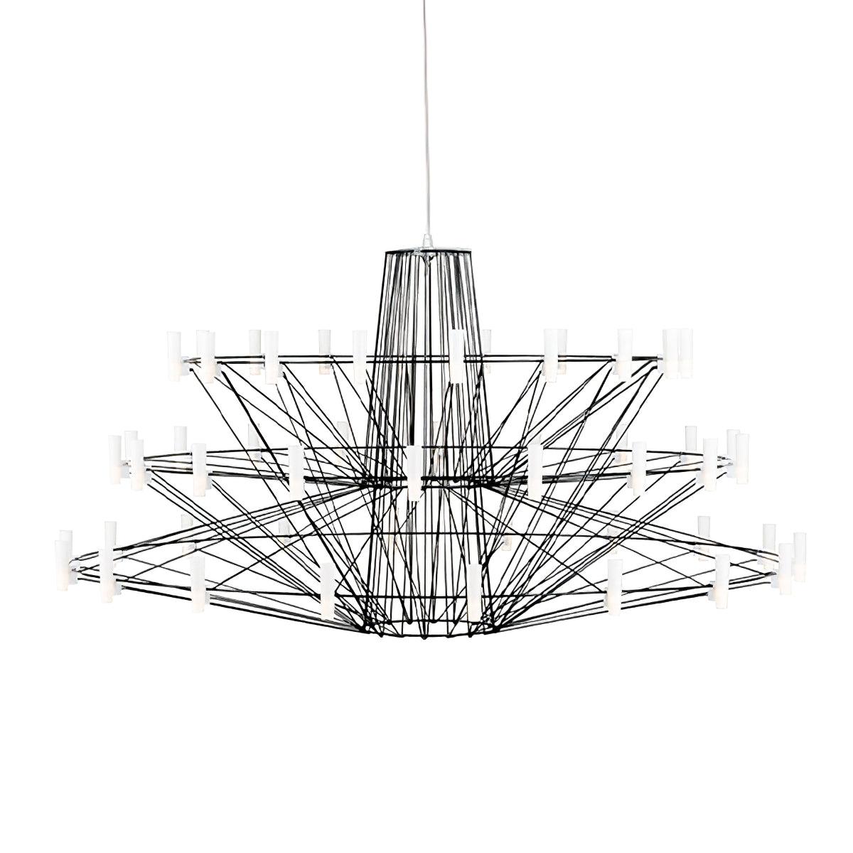 Lustra Chandelier Sky Ballet Stainless Steel Acrylic Modern - Letslighting