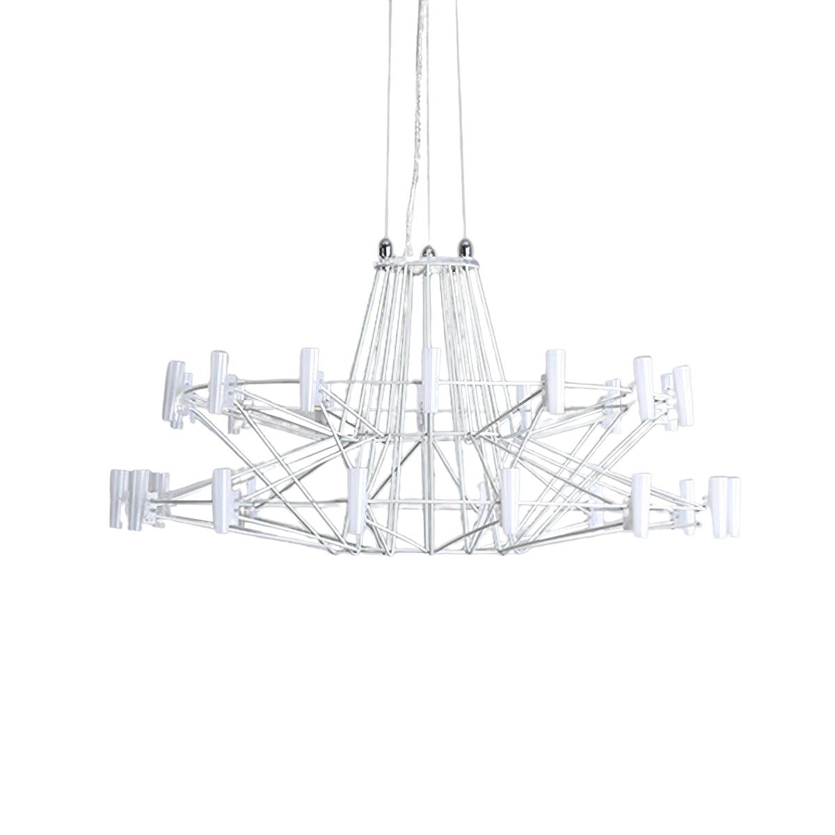 Lustra Chandelier Sky Ballet Stainless Steel Acrylic Modern - Letslighting
