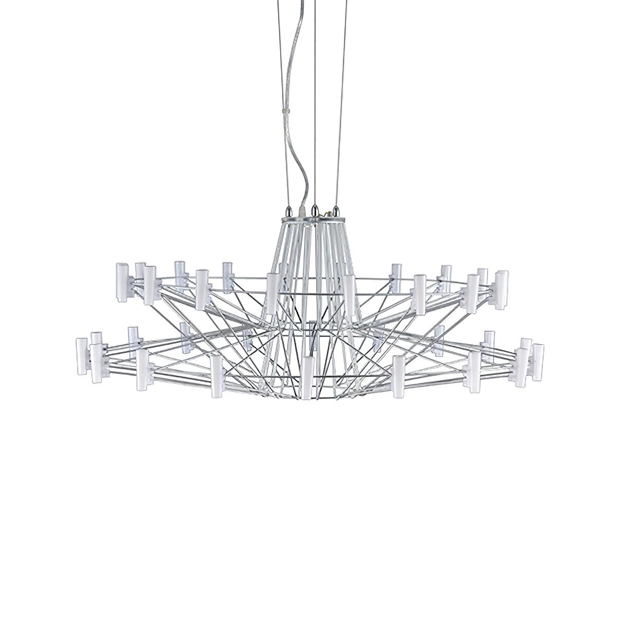 Lustra Chandelier Sky Ballet Stainless Steel Acrylic Modern - Letslighting
