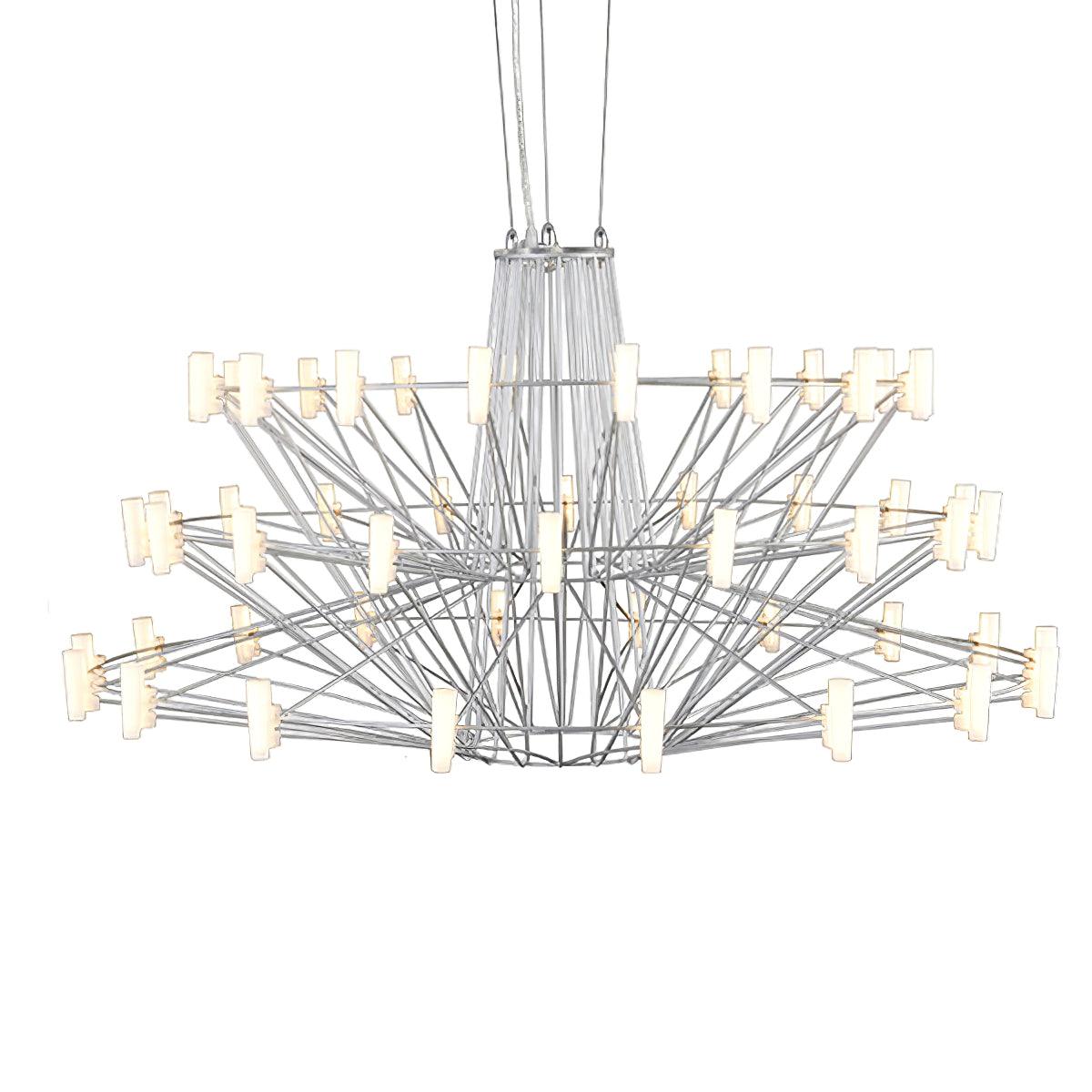Lustra Chandelier Sky Ballet Stainless Steel Acrylic Modern - Letslighting
