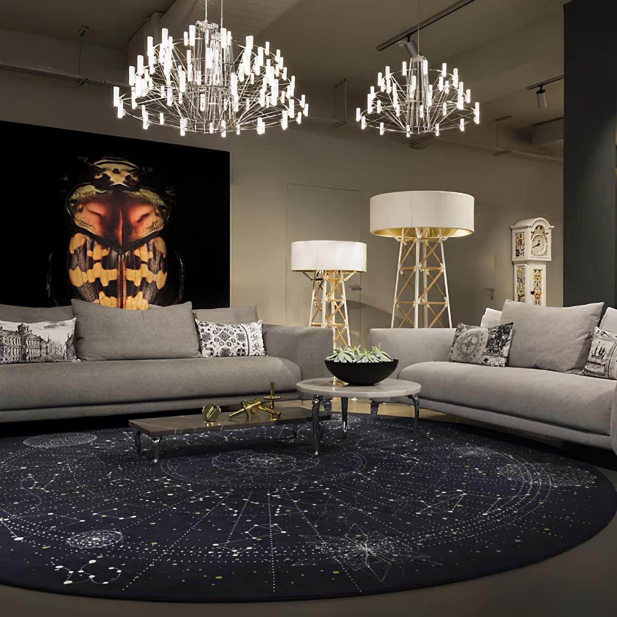 Lustra Chandelier Sky Ballet Stainless Steel Acrylic Modern - Letslighting