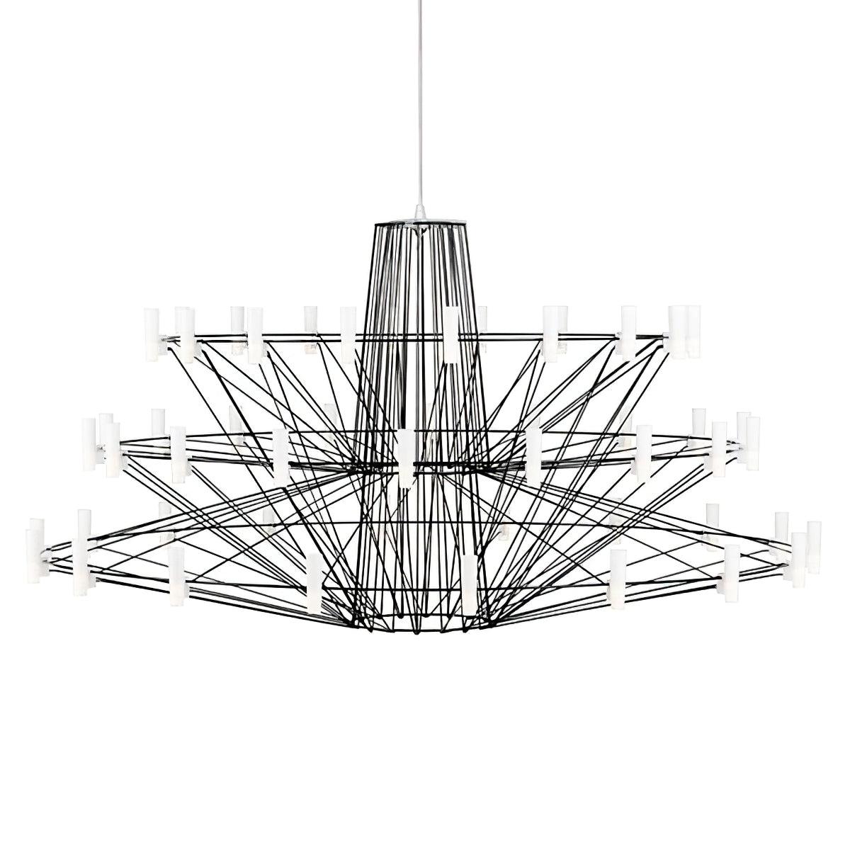 Lustra Chandelier Sky Ballet Stainless Steel Acrylic Modern - Letslighting