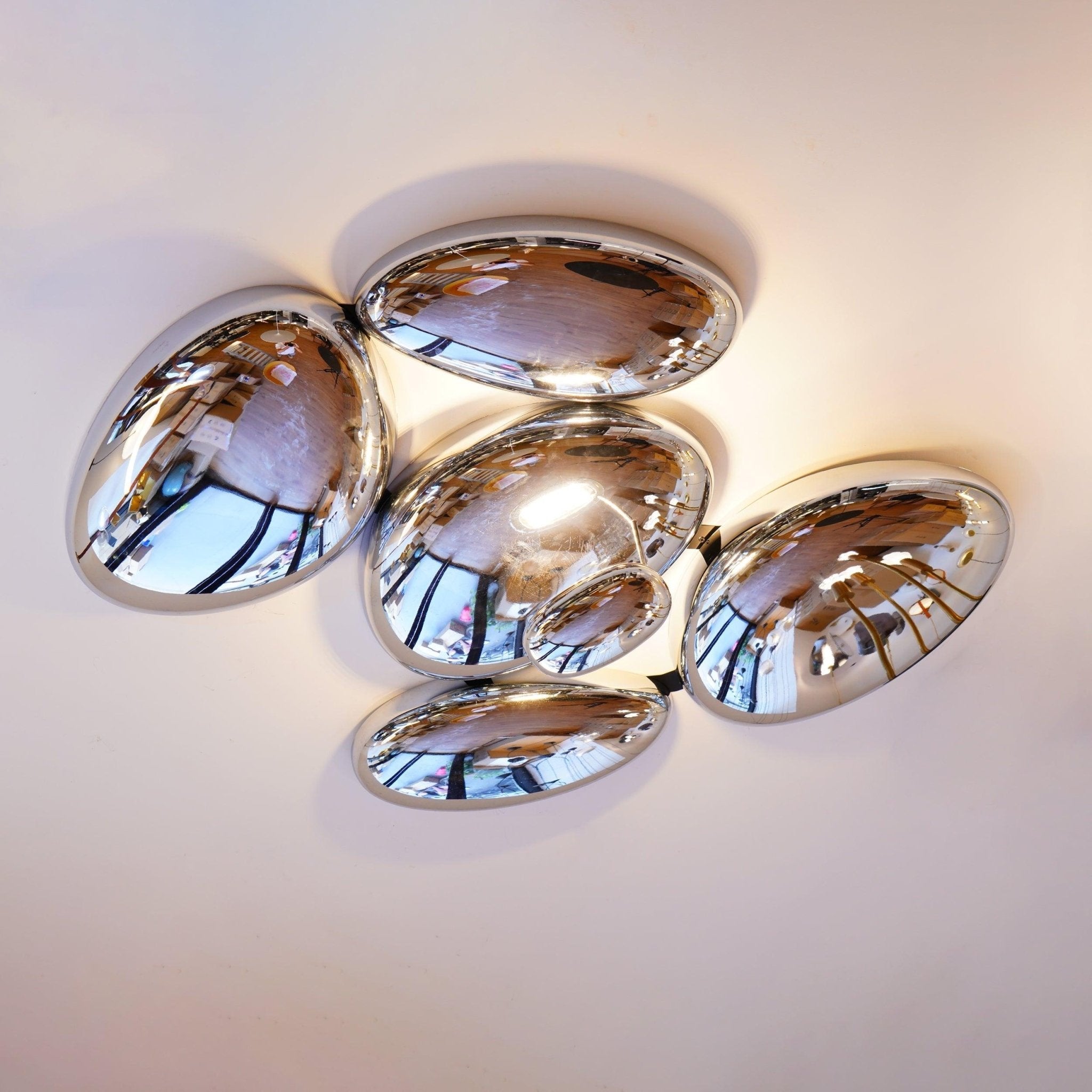 Valentina Contemporary Skydro Ceiling Light Smoke Gray