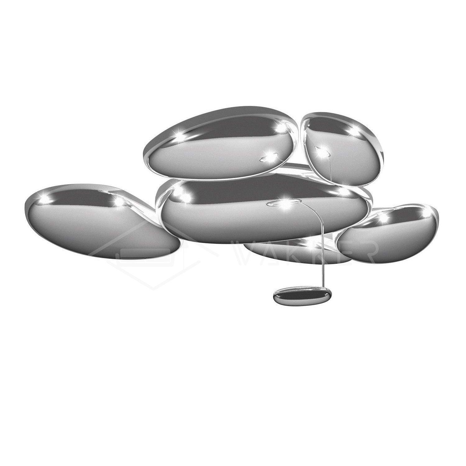 Valentina Contemporary Skydro Ceiling Light Smoke Gray