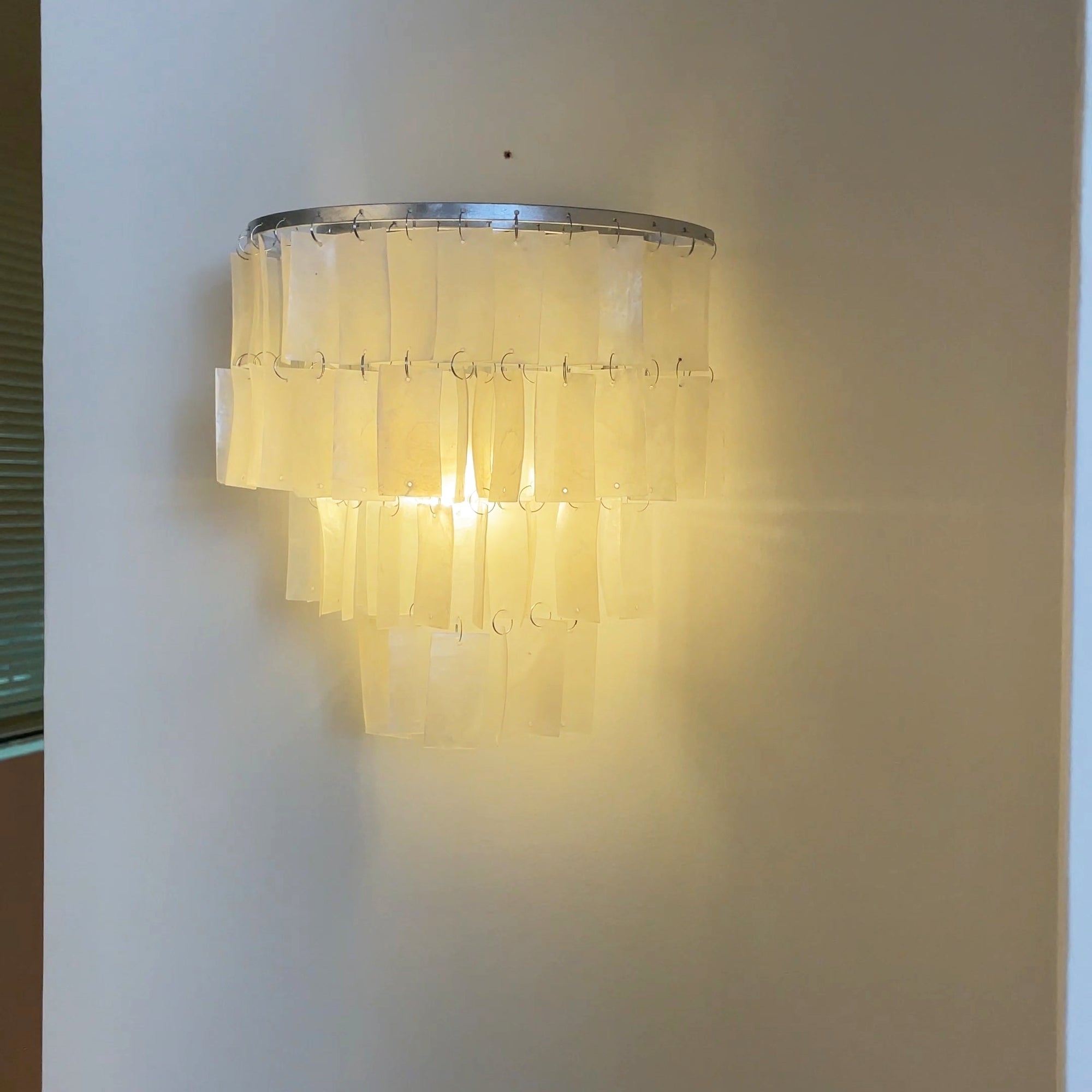Vidoros Postmodern Luxury Shell Tiered Wall Lamp - Letslighting