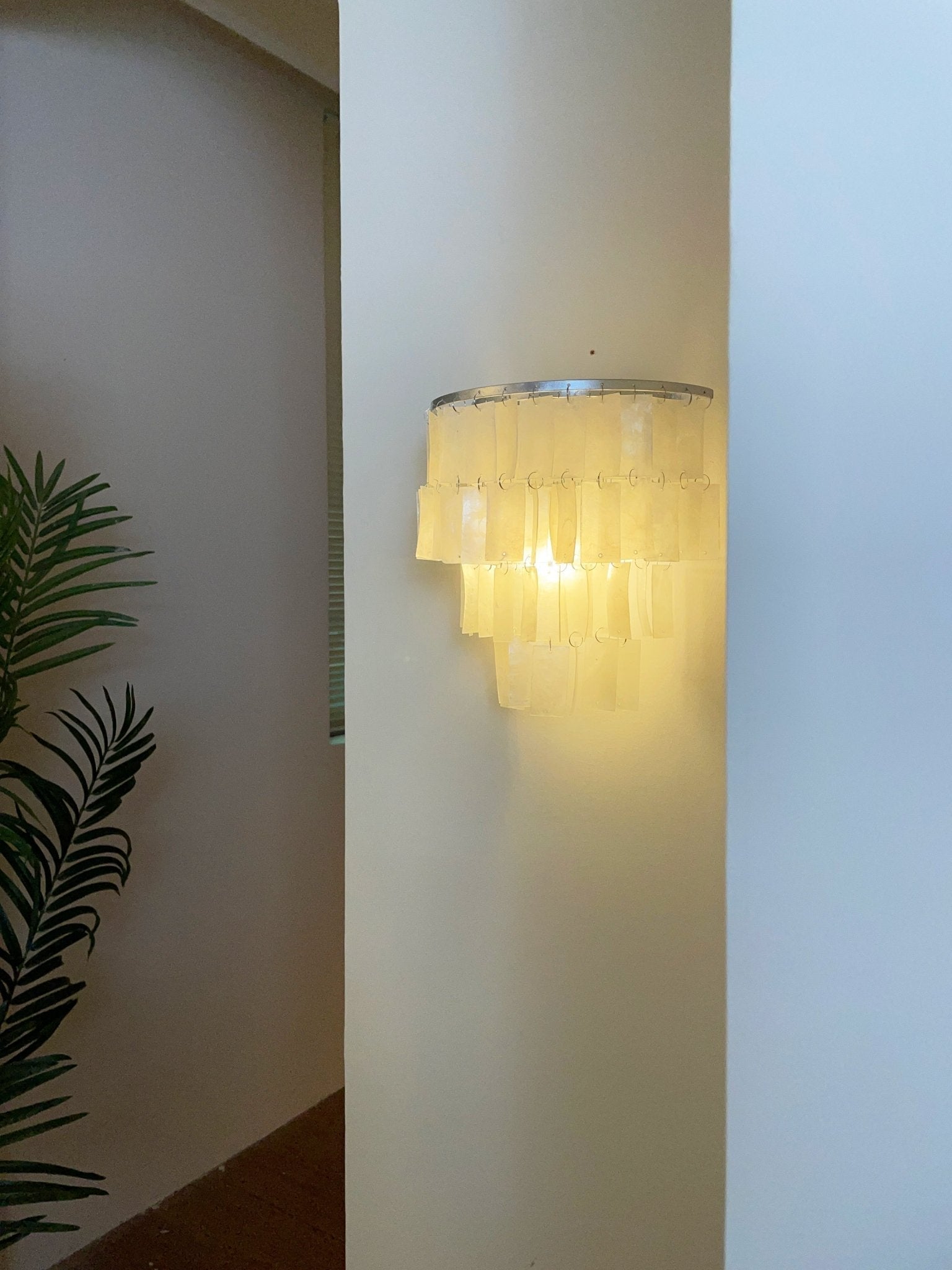 Vidoros Postmodern Luxury Shell Tiered Wall Lamp - Letslighting