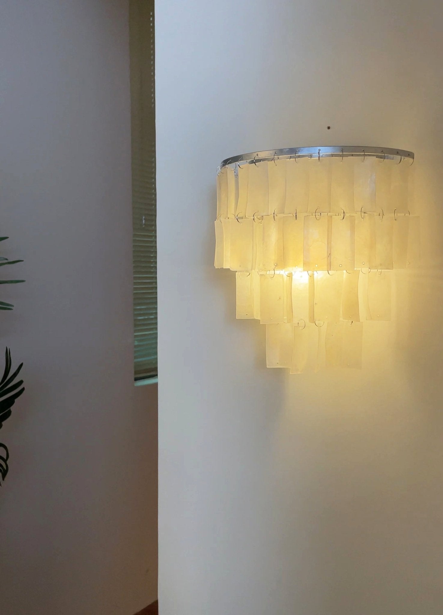 Vidoros Postmodern Luxury Shell Tiered Wall Lamp - Letslighting