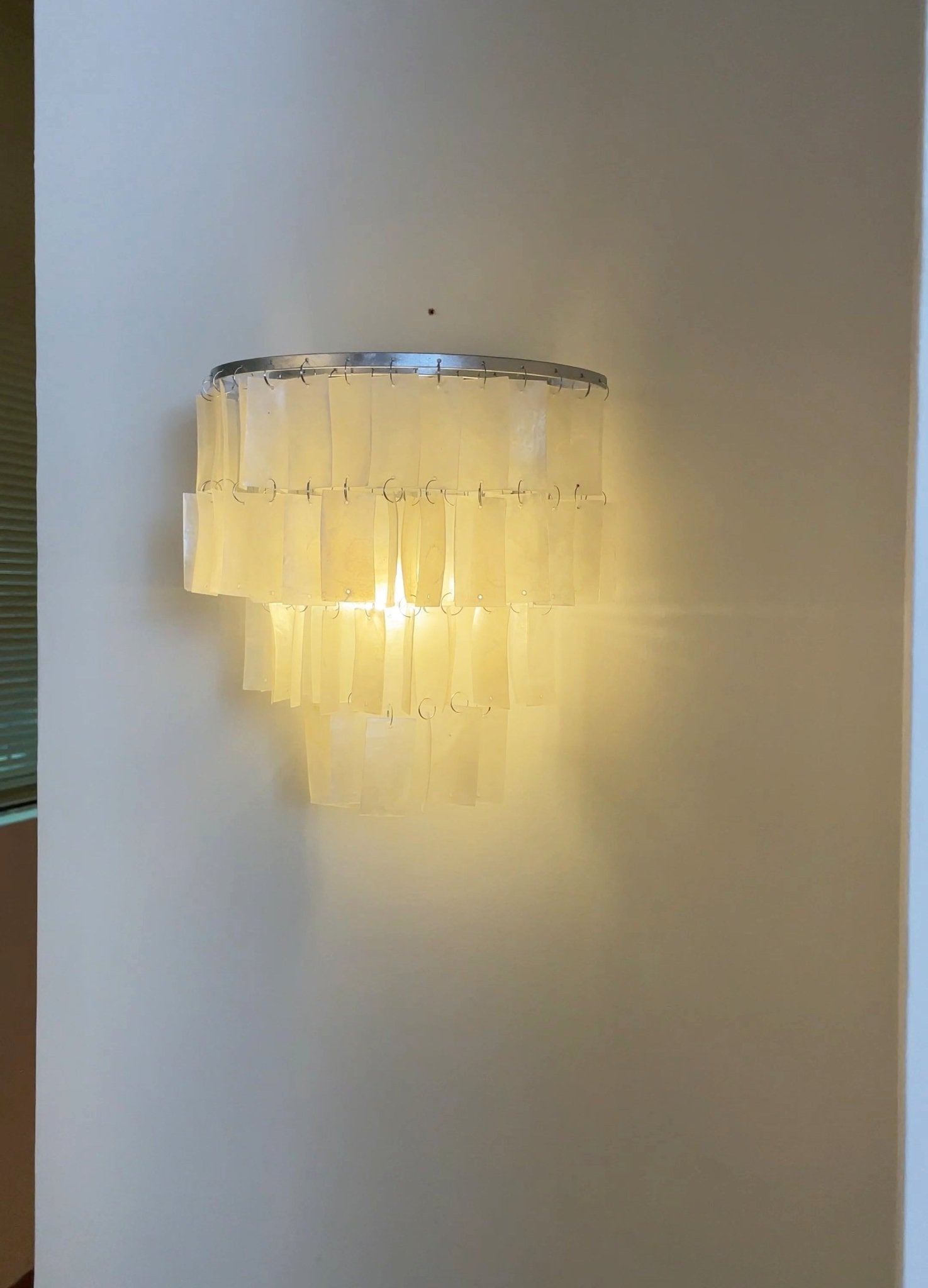 Vidoros Postmodern Luxury Shell Tiered Wall Lamp - Letslighting