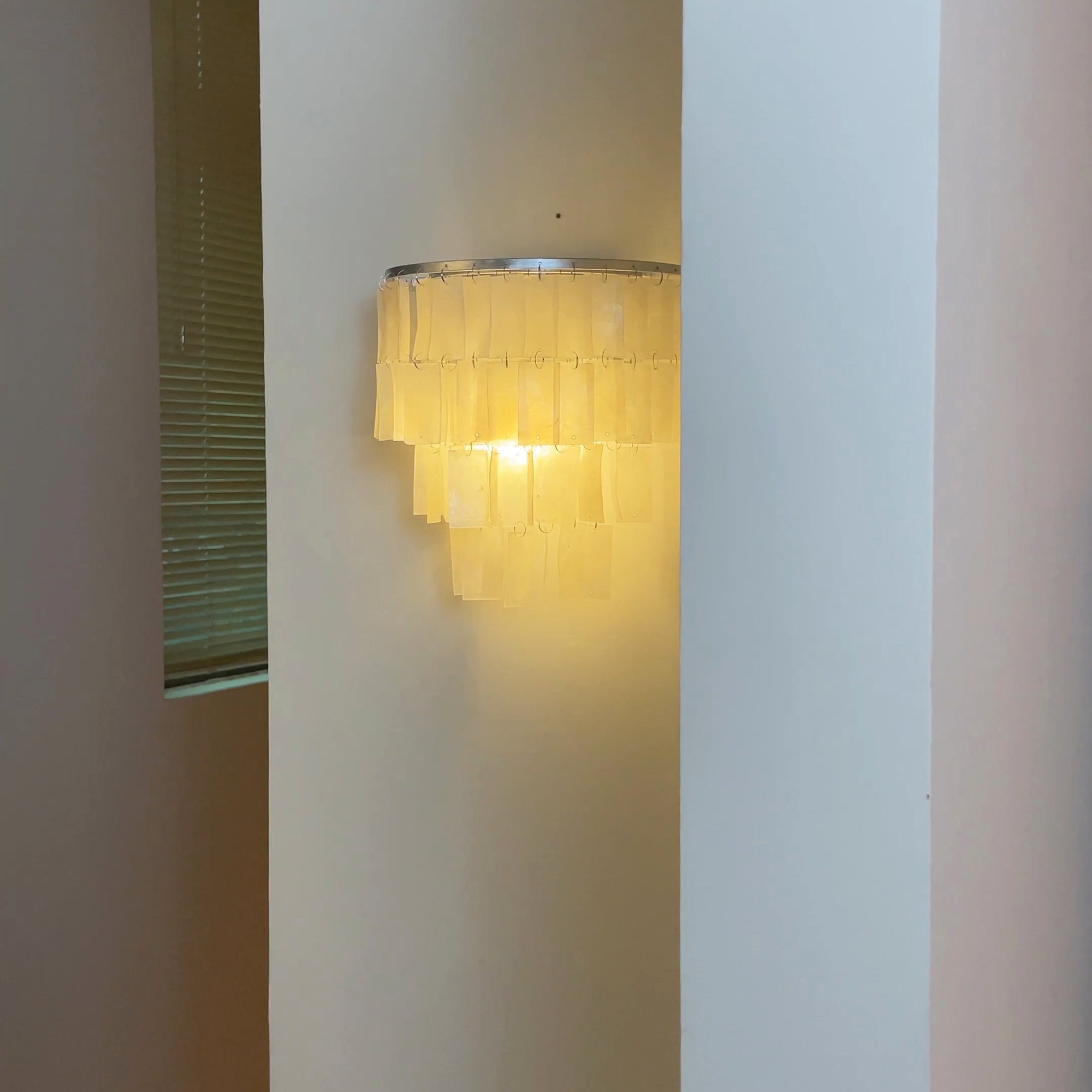 Vidoros Postmodern Luxury Shell Tiered Wall Lamp - Letslighting