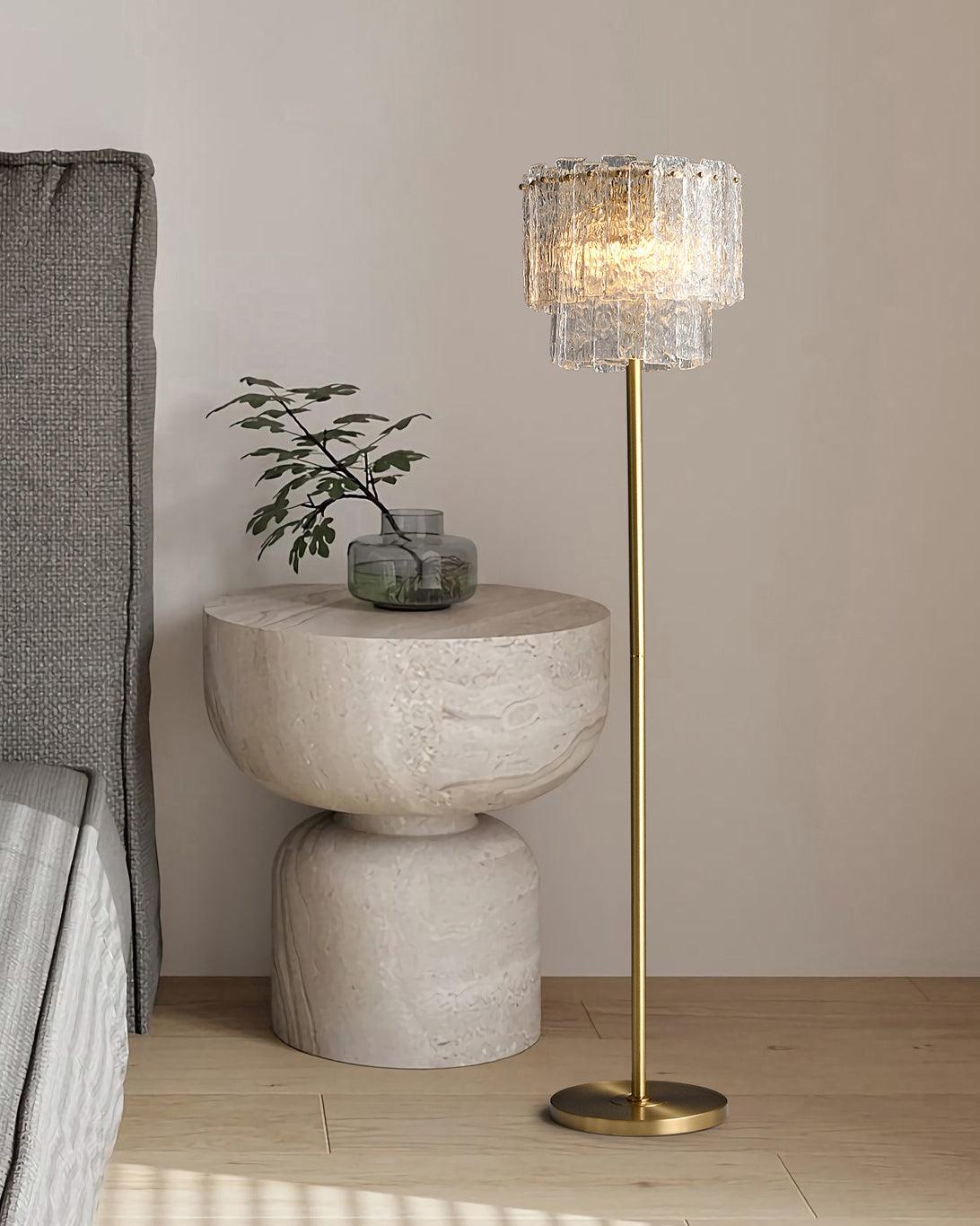 Gregory Luxury Glass Floor Lamp - Letslighting