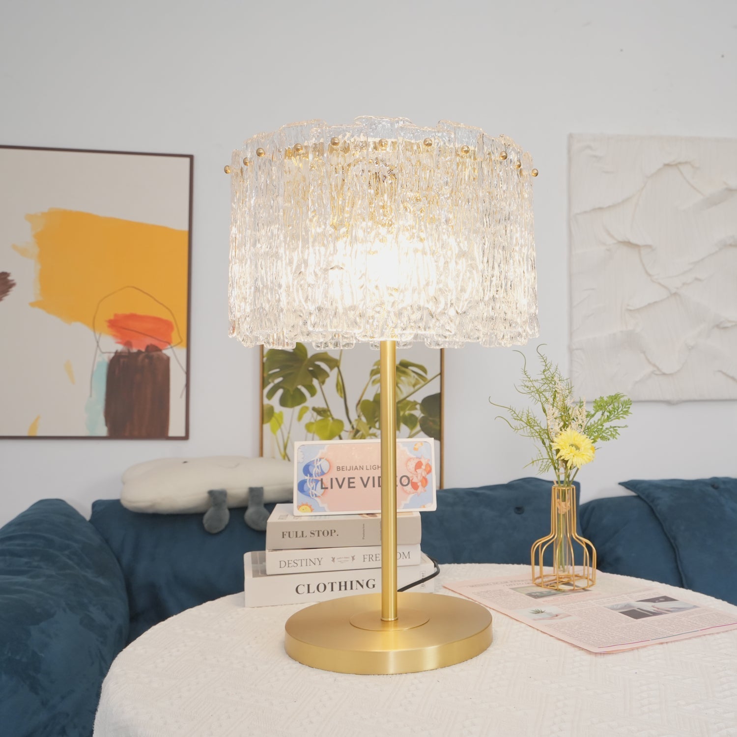 Erliren Crystal Table Lamp - Letslighting
