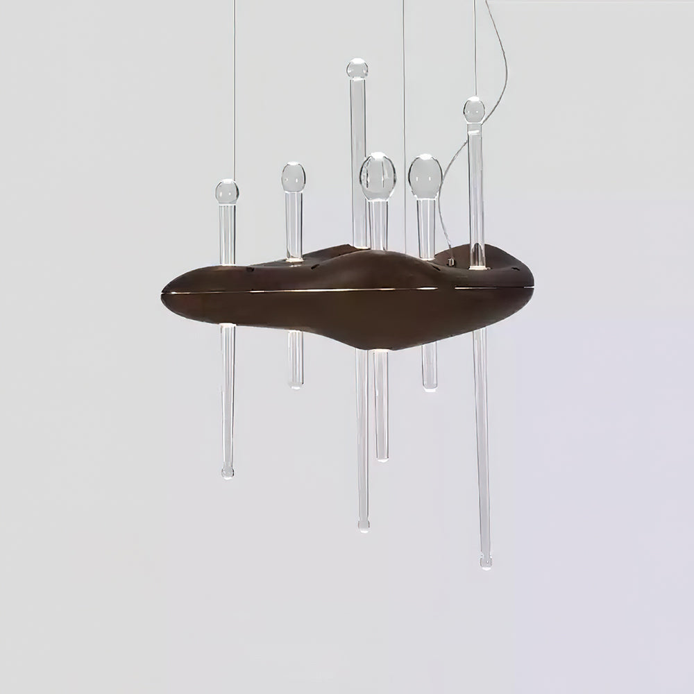Umare Whimsical Oak Glass Pendant Light - Letslighting