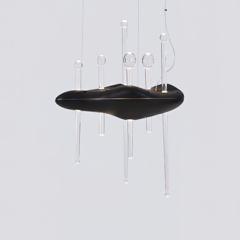 Umare Whimsical Oak Glass Pendant Light - Letslighting