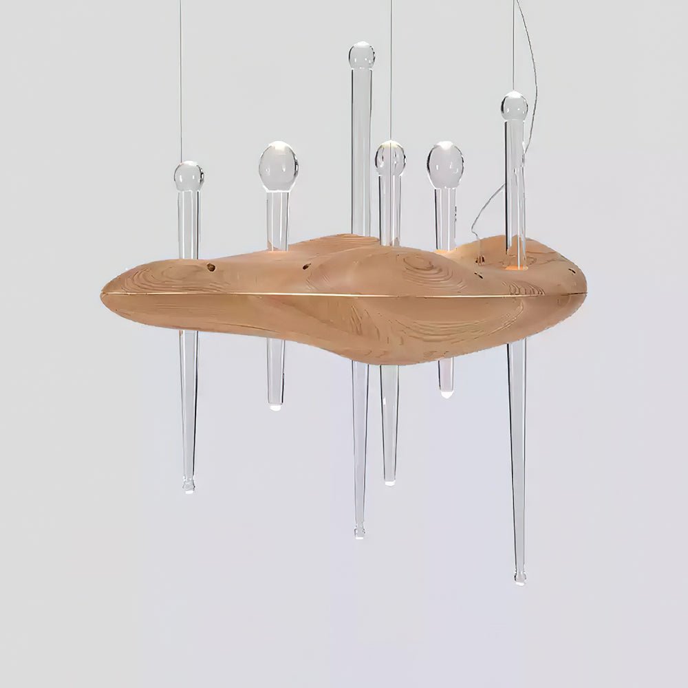 Umare Whimsical Oak Glass Pendant Light - Letslighting