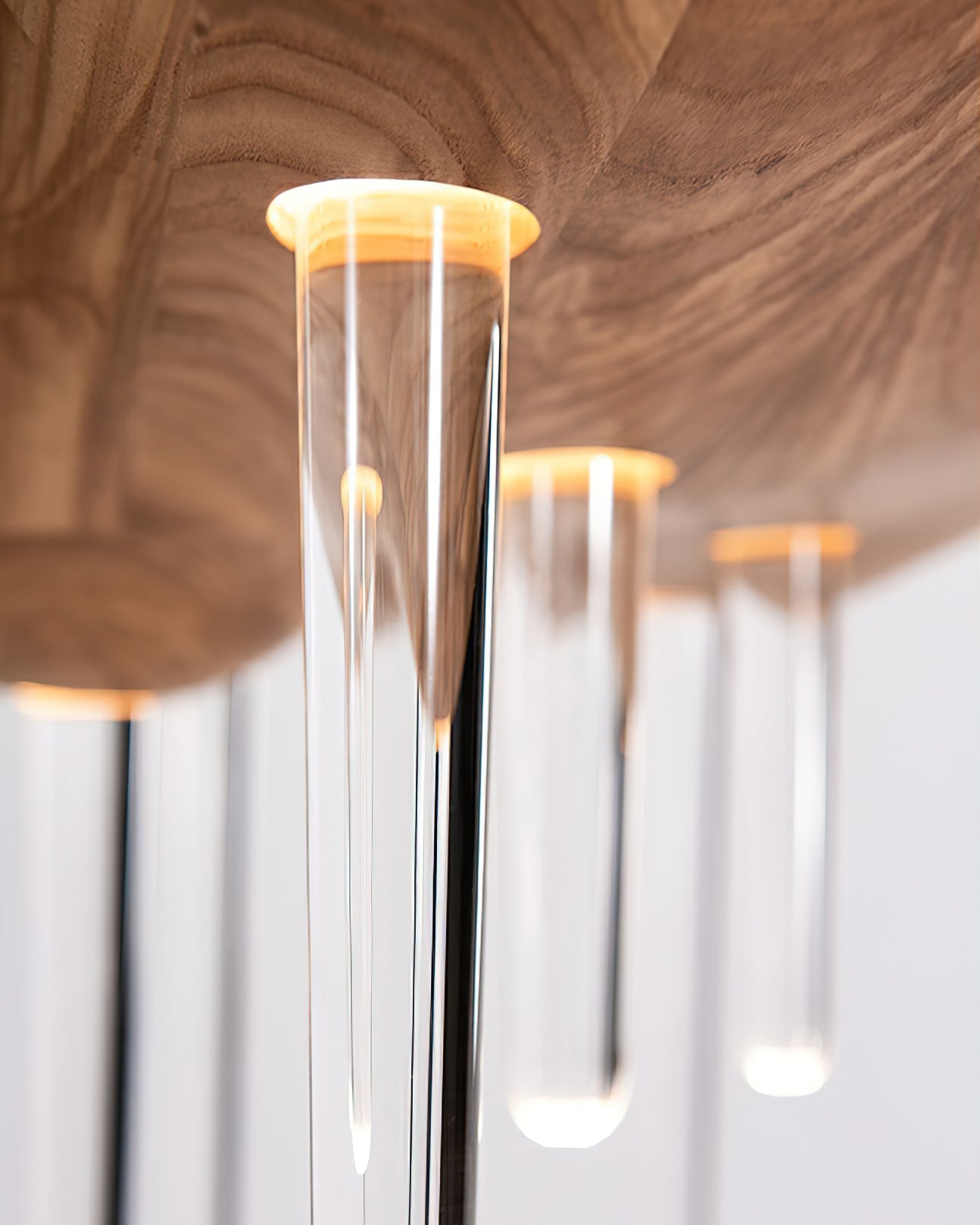Umare Whimsical Oak Glass Pendant Light - Letslighting