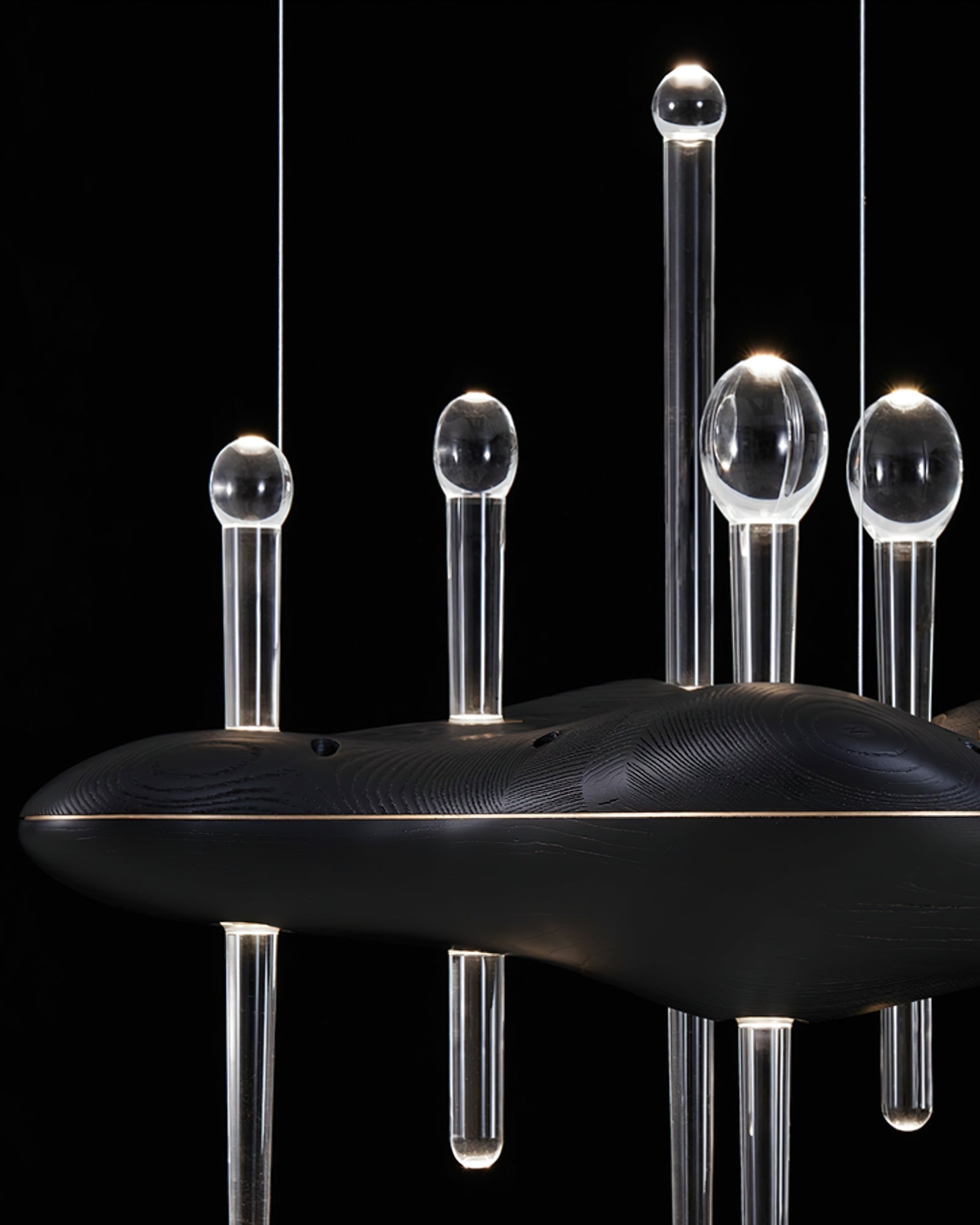 Umare Whimsical Oak Glass Pendant Light - Letslighting