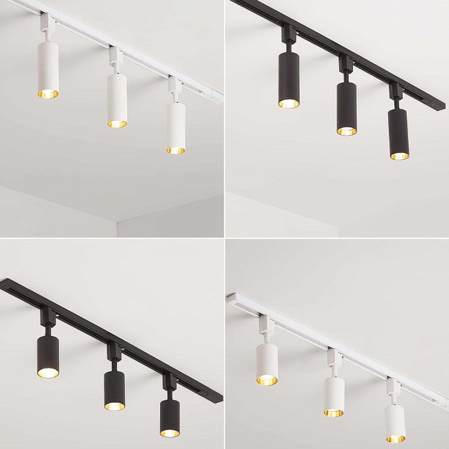 Solara Ceiling Lamp Sleek Cylinder Track with Minimalist - Letslighting