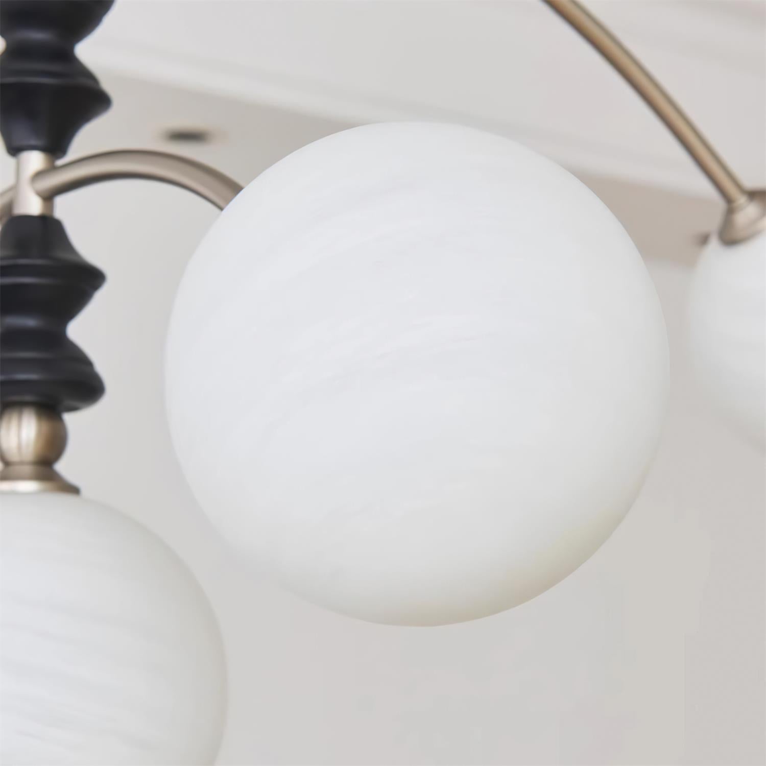 Veyra Chandelier Imitation Alabaster - Letslighting