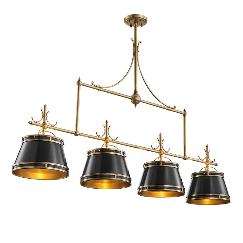 Ulphaion Vintage Industrial Brass Chandelier - Letslighting