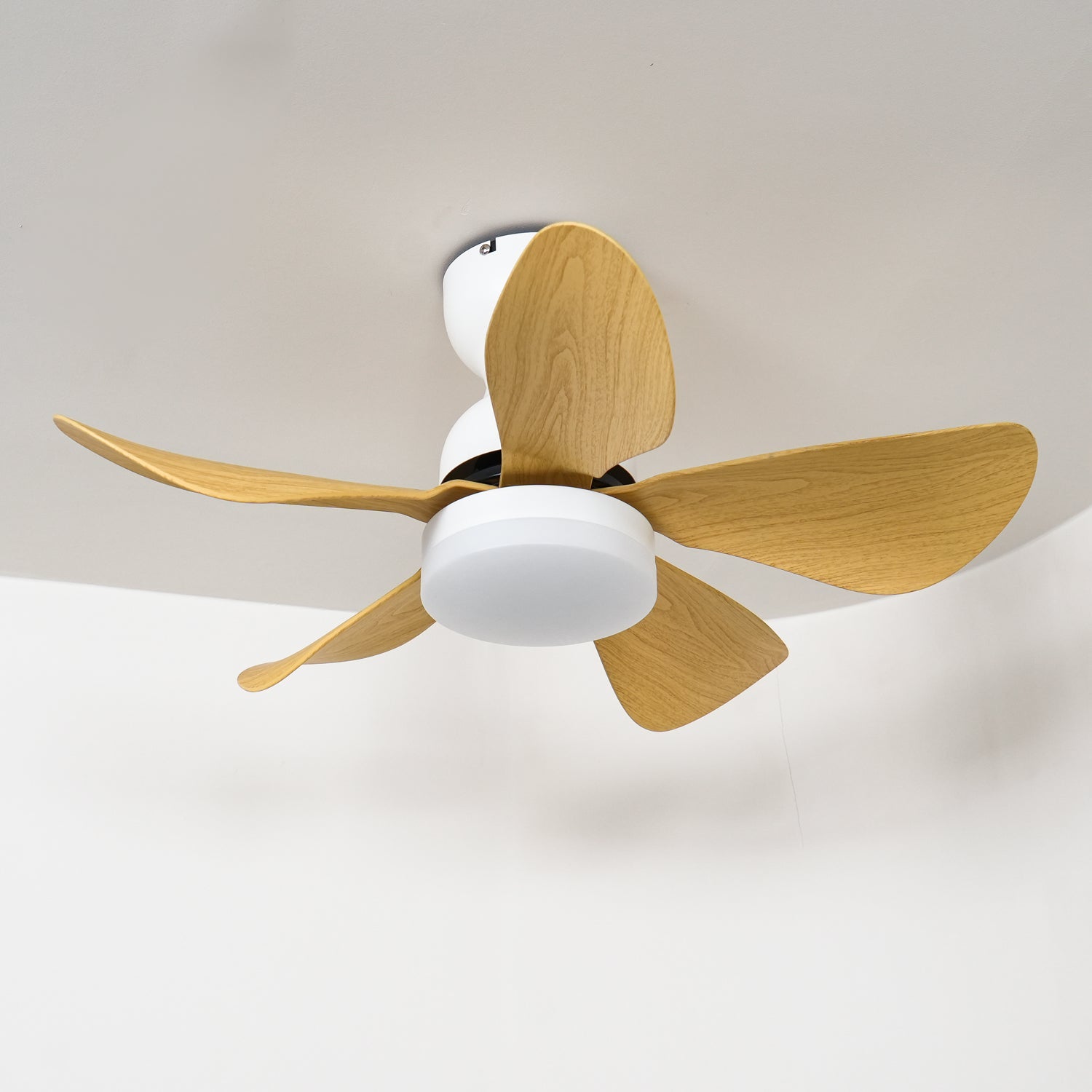 Callen Wood Ceiling Fan Light - Letslighting