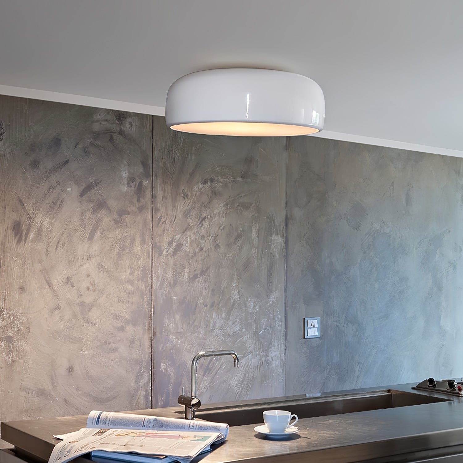 Lustra Ceiling Light Minimalist for Modern Kitchen or Cafe - Letslighting