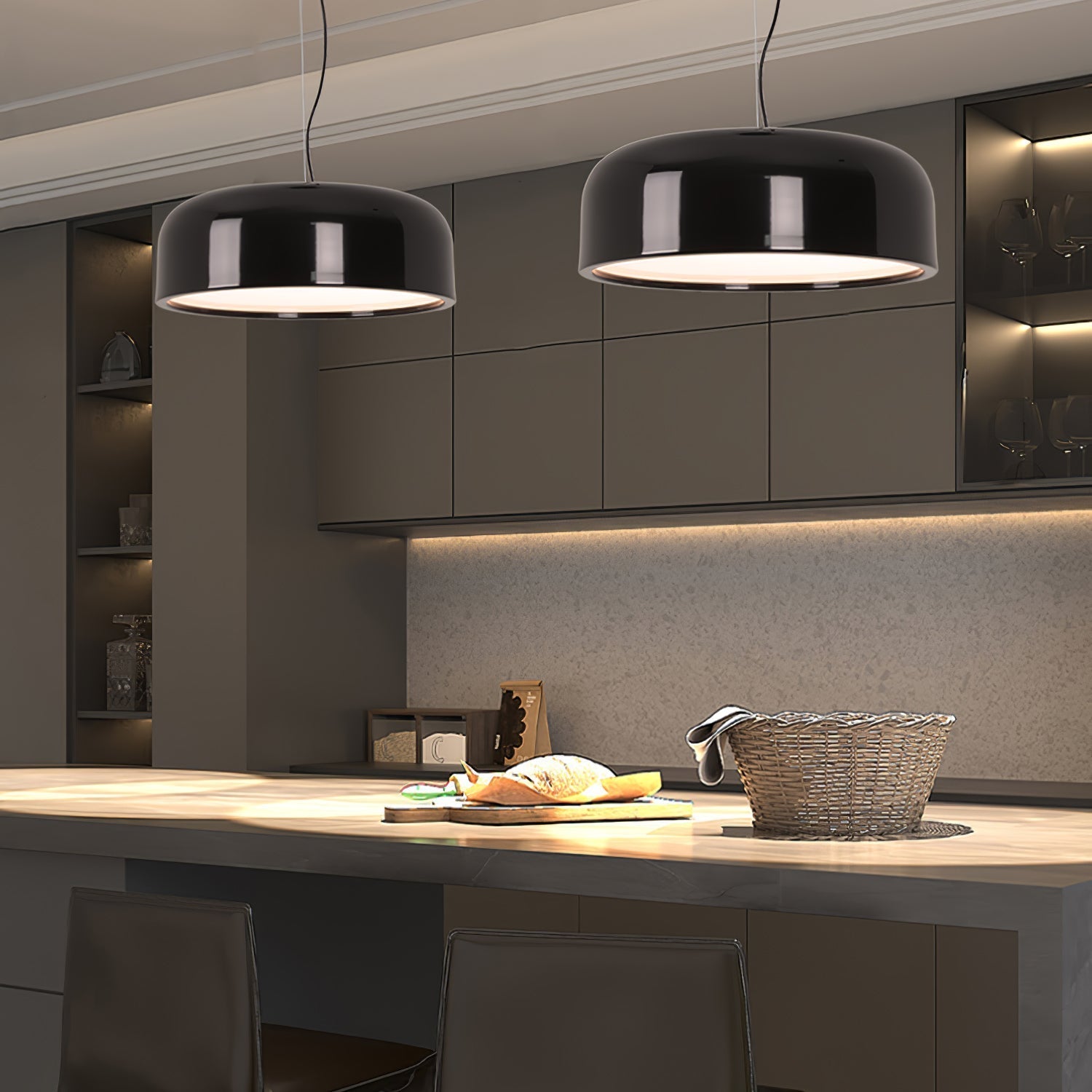 Void Modern Aluminium Pendant Light - Letslighting