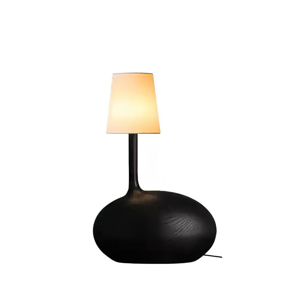 Clyra Wood Fabric Table Lamp - Letslighting