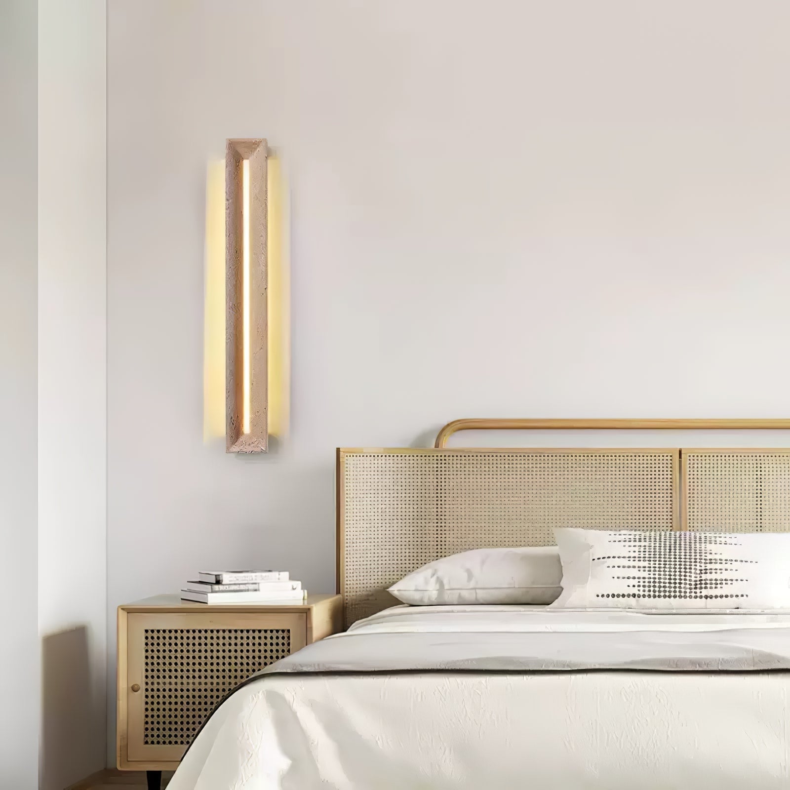 Anoren Minimalist Travertine Wall Light - Letslighting