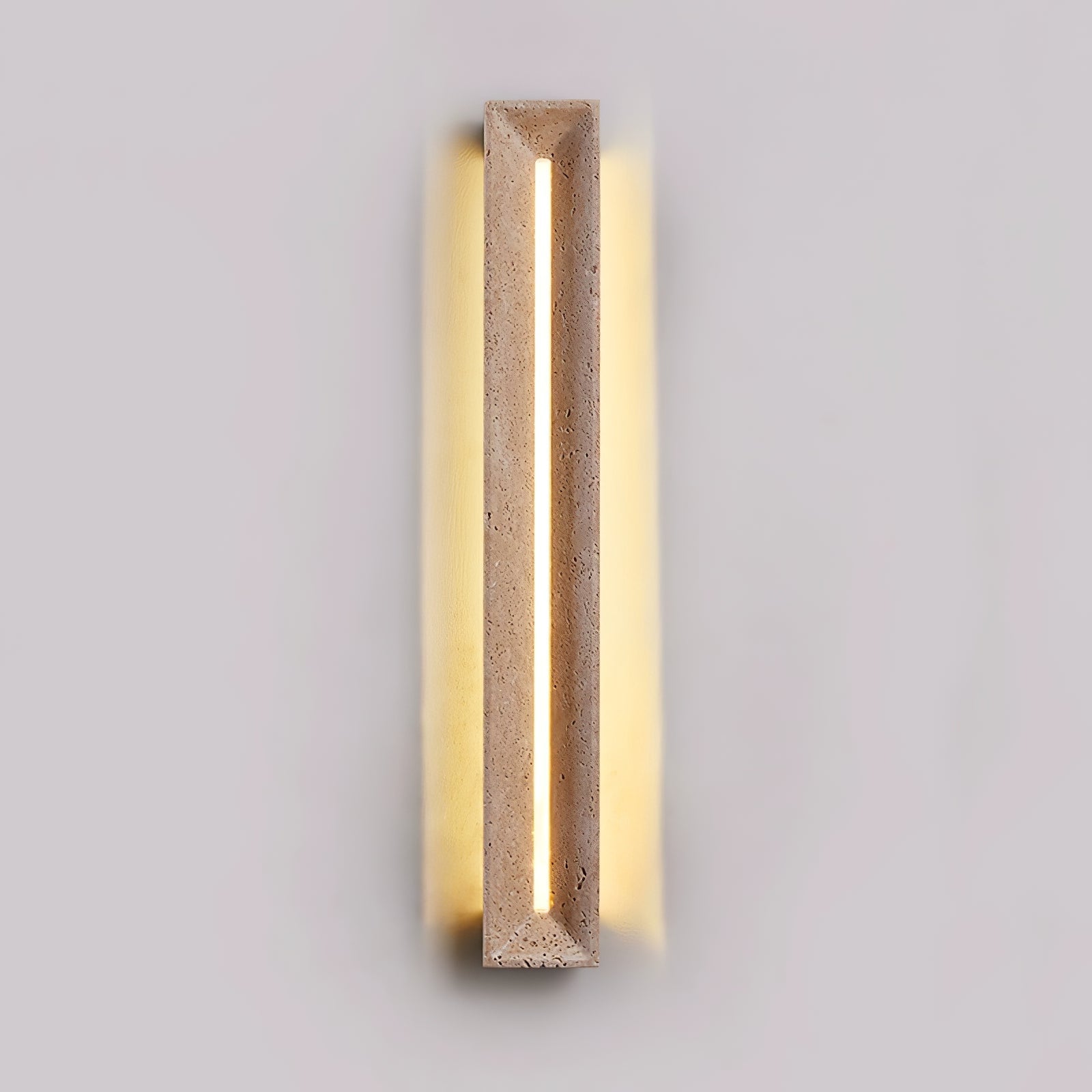 Anoren Minimalist Travertine Wall Light - Letslighting