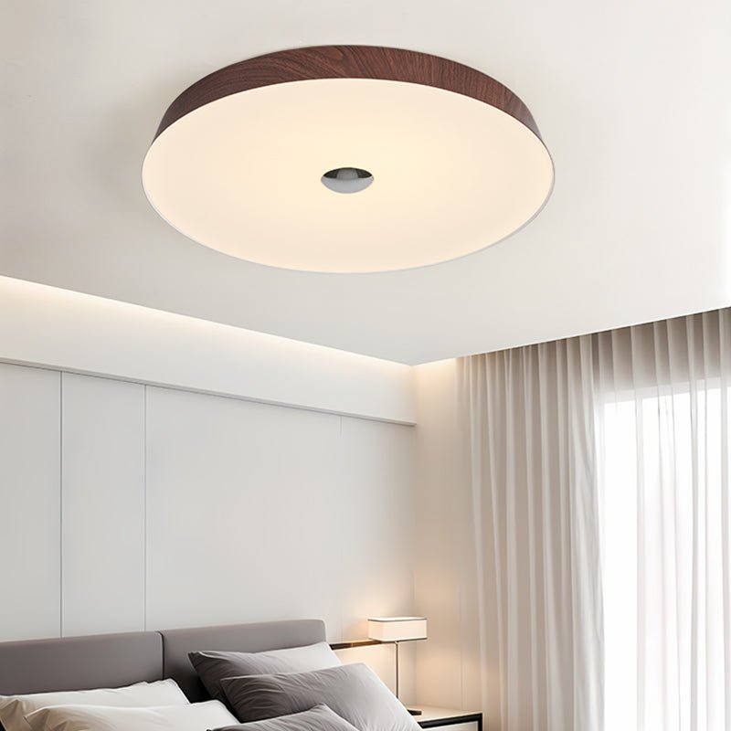 Ceshaora Modern Minimalist Woodgrain Ceiling Light - Letslighting