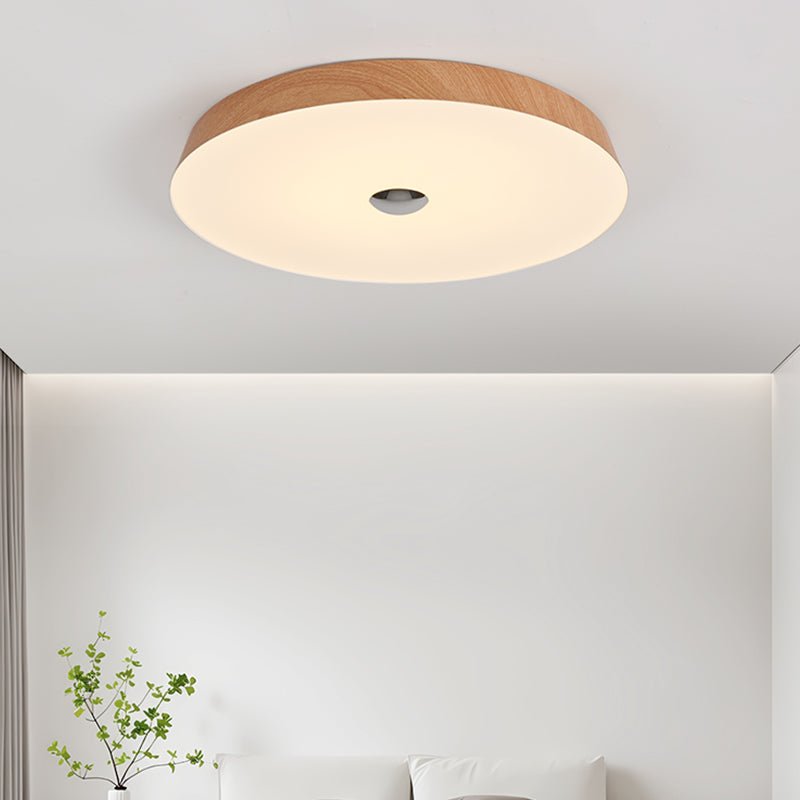 Ceshaora Modern Minimalist Woodgrain Ceiling Light - Letslighting